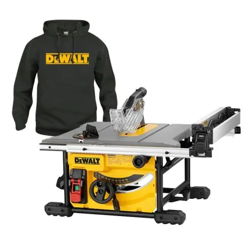 Dewalt DWE7485-QS Bordscirkelsåg Säker betalning